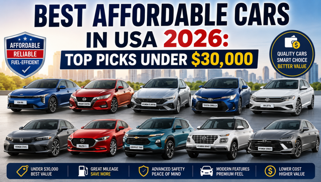 Affordable Cars in USA